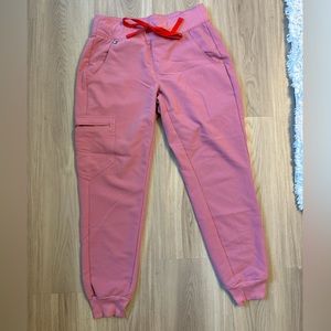 Figs Chalk Pink Joggers XSP